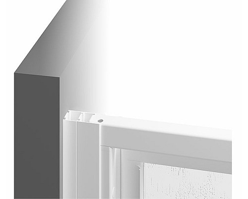 Душевая стенка Ravak Supernova PSS-80 940401O211 профиль Белый витраж пластик Pearl