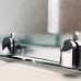Душевая кабина Royal Bath ВК 120x80 стекло матовое задние стенки Белые