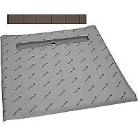 Душевая плита Radaway RadаDrain 79x79 5CL0808A/5R055B с решеткой под плитку Basic