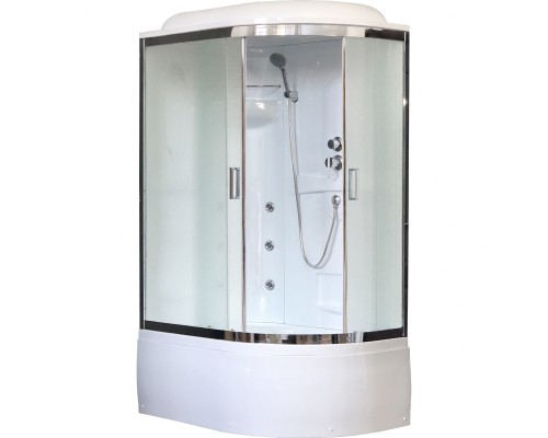 Душевая кабина Royal Bath ВК 120x80 с гидромассажем стекло матовое