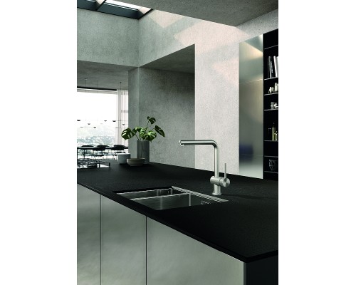 Смеситель для кухни Kludi L Steel Сталь