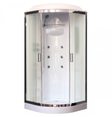 Душевая кабина Royal Bath НК 90x90 с гидромассажем стекло матовое