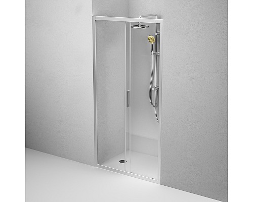 Душевая дверь AM.PM Gem Solo 110 W90G-110-1-195MT профиль Хром матовый стекло прозрачное