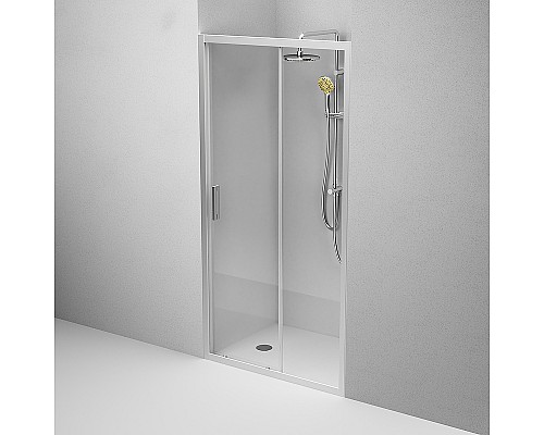 Душевая дверь AM.PM Gem Solo 110 W90G-110-1-195MT профиль Хром матовый стекло прозрачное