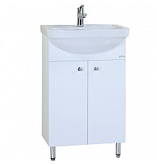 Тумба под раковину Onika Крит 52 разобранная Белая