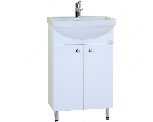 Тумба под раковину Onika Крит 52 разобранная Белая