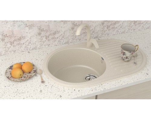 Кухонная мойка Ulgran Classic U-107-307 Терракот