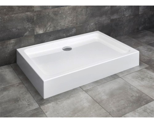 Акриловый поддон для душа Radaway Laros D Compact 90x120x17 белый