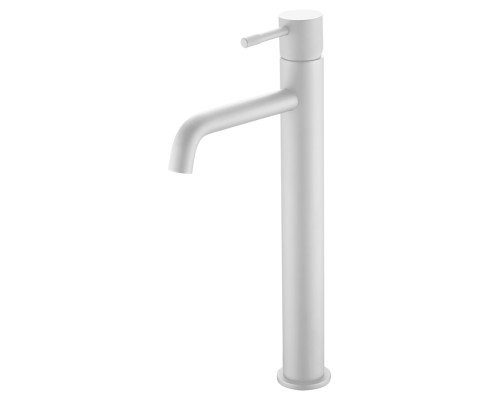 Смеситель для умывальника высокий, Boheme Uno. Matt White