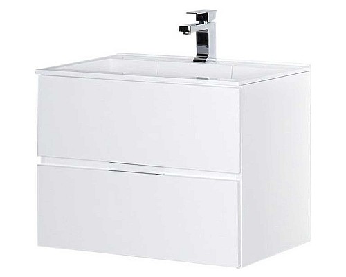 Тумба под раковину Aquanet Алвита 70 184302 подвесная Белая