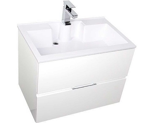 Тумба под раковину Aquanet Алвита 70 184302 подвесная Белая