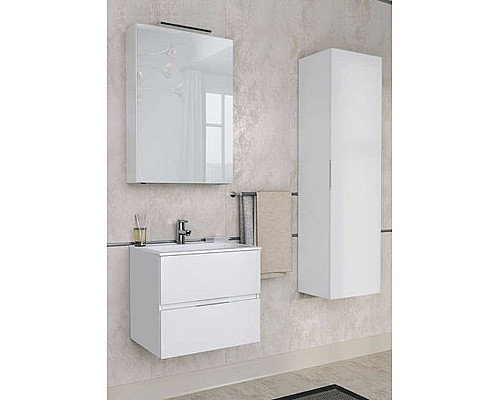 Тумба под раковину Aquanet Алвита 70 184302 подвесная Белая