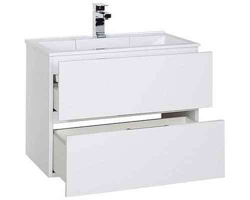 Тумба под раковину Aquanet Алвита 70 184302 подвесная Белая