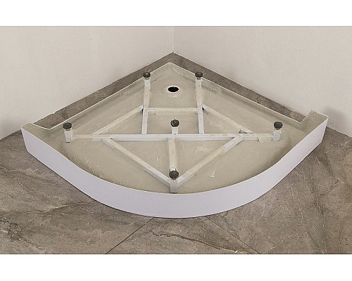 Акриловый поддон Agger A01-080TCR/T 80x80 с антискользящим покрытием