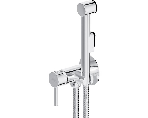 Гигиенический душ со смесителем Dorff Logic D3075000 Хром Серый