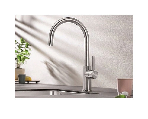 Смеситель для кухни Blanco Candor Матовый хром