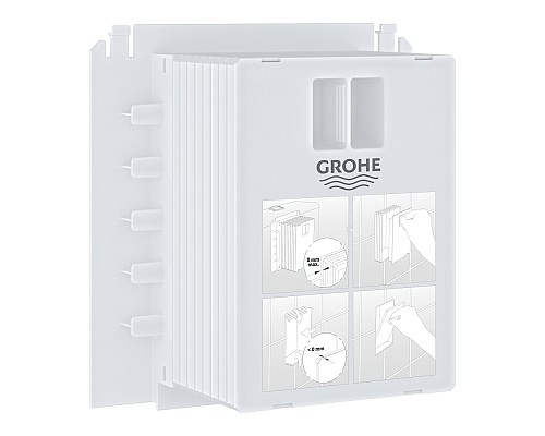 Ревизионный короб Grohe для крепления малых панелей смыва 40911000