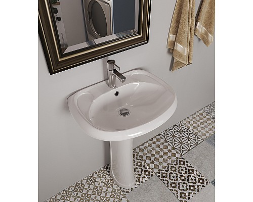 Раковина Santeri Воротынский 55 1.3111.7.S00.10B.0 Белая