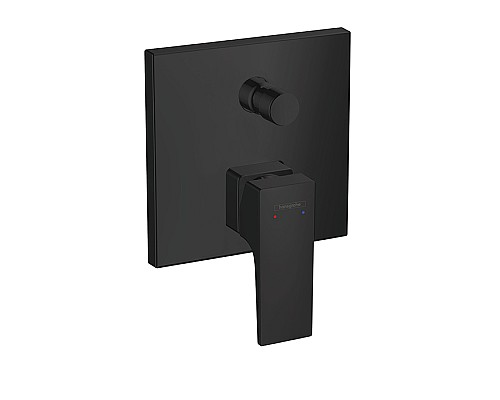 Смеситель для ванны Hansgrohe Metropol однорычажный черный матовый 32545670