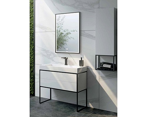 Тумба под раковину Clarberg Logic 90 LOG0109N Белая