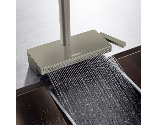 Смеситель для кухни Hansgrohe Aquno Select M81 Сталь