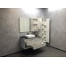 Зеркало со шкафом Comforty Прага 120 Дуб белый
