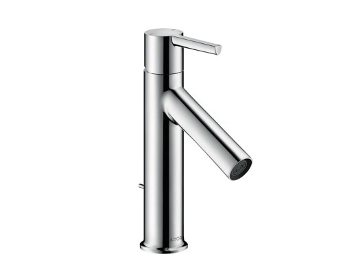 Смеситель для раковины Hansgrohe однорычажный серебристый