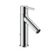 Смеситель для раковины Hansgrohe однорычажный серебристый
