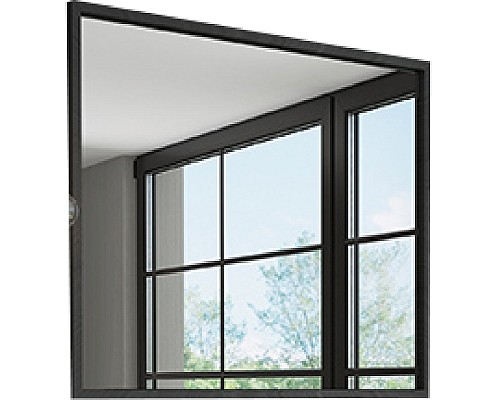 Зеркало Comforty Бредфорд 90 00004147988 Черное