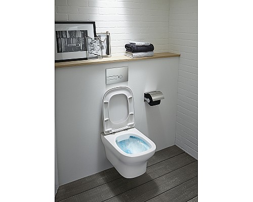 Комплект унитаза с инсталляцией Jacob Delafon Vox E21770RU-00 с сиденьем Микролифт и клавишей смыва