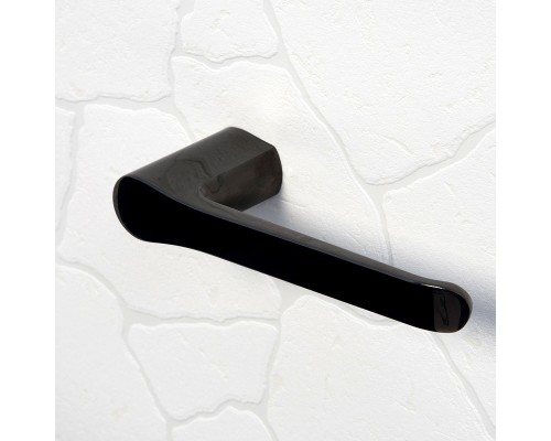 Держатель туалетной бумаги WasserKRAFT Glan K-5196 Черный глянцевый