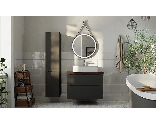 Столешница под раковину Jorno Wood 100 Wood.06.100/DW Темное дерево