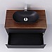 Столешница под раковину Jorno Wood 100 Wood.06.100/DW Темное дерево