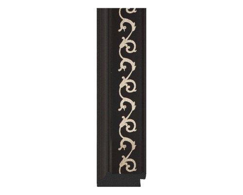 Зеркало Evoform Exclusive 145х60 Черный ардеко