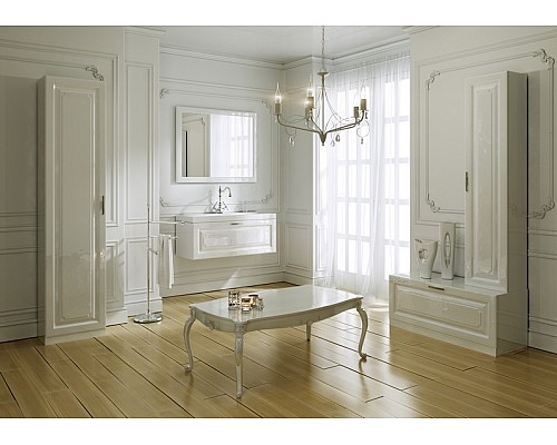 Империя Тумба под умывальник подвесная Emp.01.10/W AQWELLA 5 Stars