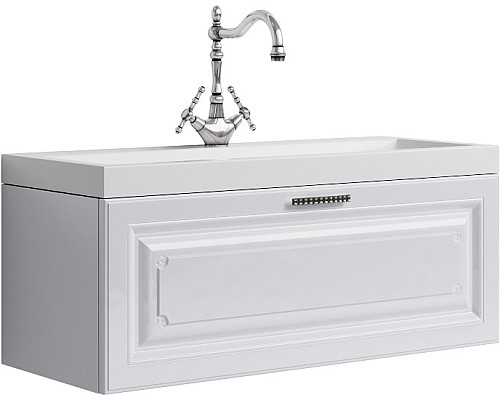 Империя Тумба под умывальник подвесная Emp.01.10/W AQWELLA 5 Stars