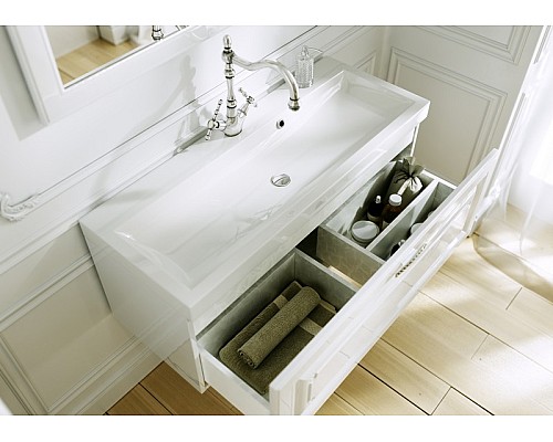 Империя Тумба под умывальник подвесная Emp.01.10/W AQWELLA 5 Stars