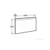 Зеркало Roca Prisma LED 1200x35x800 812268000