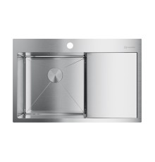 Кухонная мойка Omoikiri Akisame 78-IN-L 4973060 нержавеющая сталь 