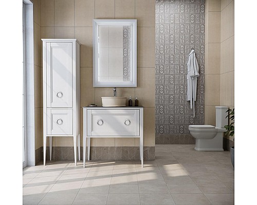 Пенал Kerama Marazzi PLAZA Classic Neo напольный 175, белый матовый Пенал Kerama Marazzi PLAZA Classic Neo напольный 175, белый матовый