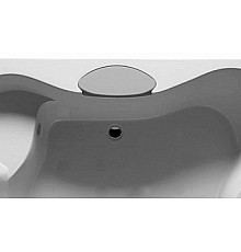 Декоративная накладка для ванны Riho Claudia серебристая 160499115