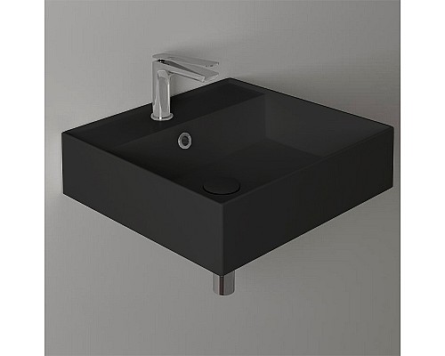 Раковина Simas Agile 51 AG51 nero matt*1 Черная матовая