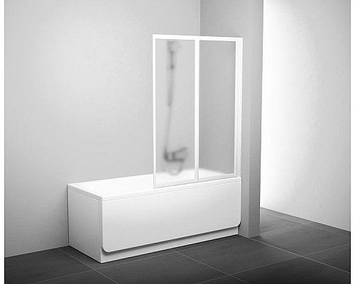 Шторка для ванны Ravak VS2 796M0U00Z1 105 сатин прозрачный