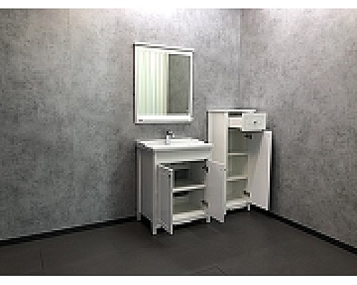 Тумба с раковиной Comforty Тбилиси 70 00003132629 Белая