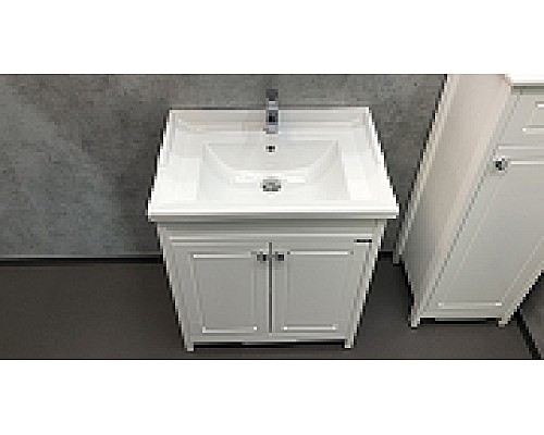 Тумба с раковиной Comforty Тбилиси 70 00003132629 Белая