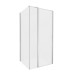 Душевое ограждение NEW TRENDY NEW SOLEO 100x100x195 (хром)