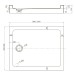 Акриловый поддон для душа Veconi Tezeo TZ-54 120x90 Белый