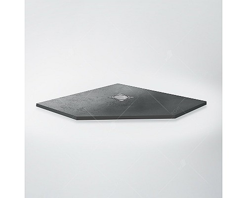 Душевой поддон из искусственного камня RGW Stone Tray ST/T-G 100х100 16155100-02 Графит