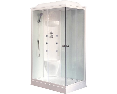 Душевая кабина Royal Bath HP 120х80 RB8120HP7-WT-L с гидромассажем