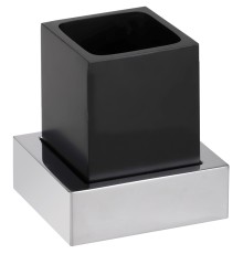 Стакан для зубных щеток Bemeta Gamma 145411012 Черный